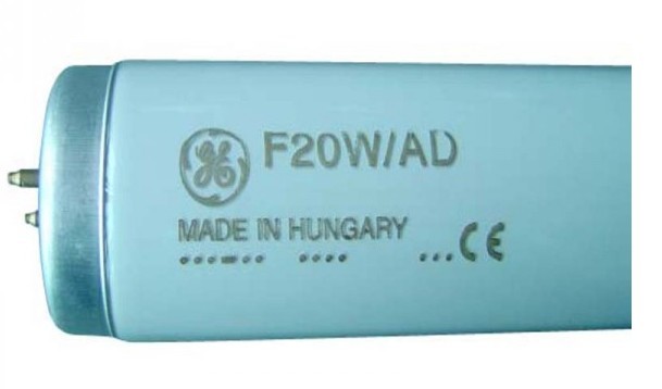 D65灯管 GE F20W/AD F40W/AD MADE IN HUNGARY 已停产，去找代用型号